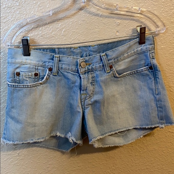🎉Lucky Brand Frayed Dream Denim Shorts
